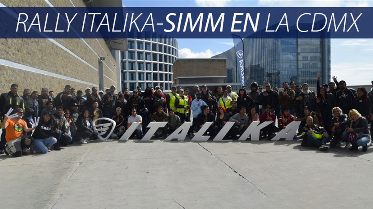 Rally ITALIKA - SIMM por la CDMX