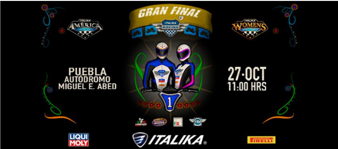 Llega la final de los campeonatos ITALIKA Racing