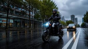 Cómo Manejar Moto en Lluvia y Revisar tus Frenos